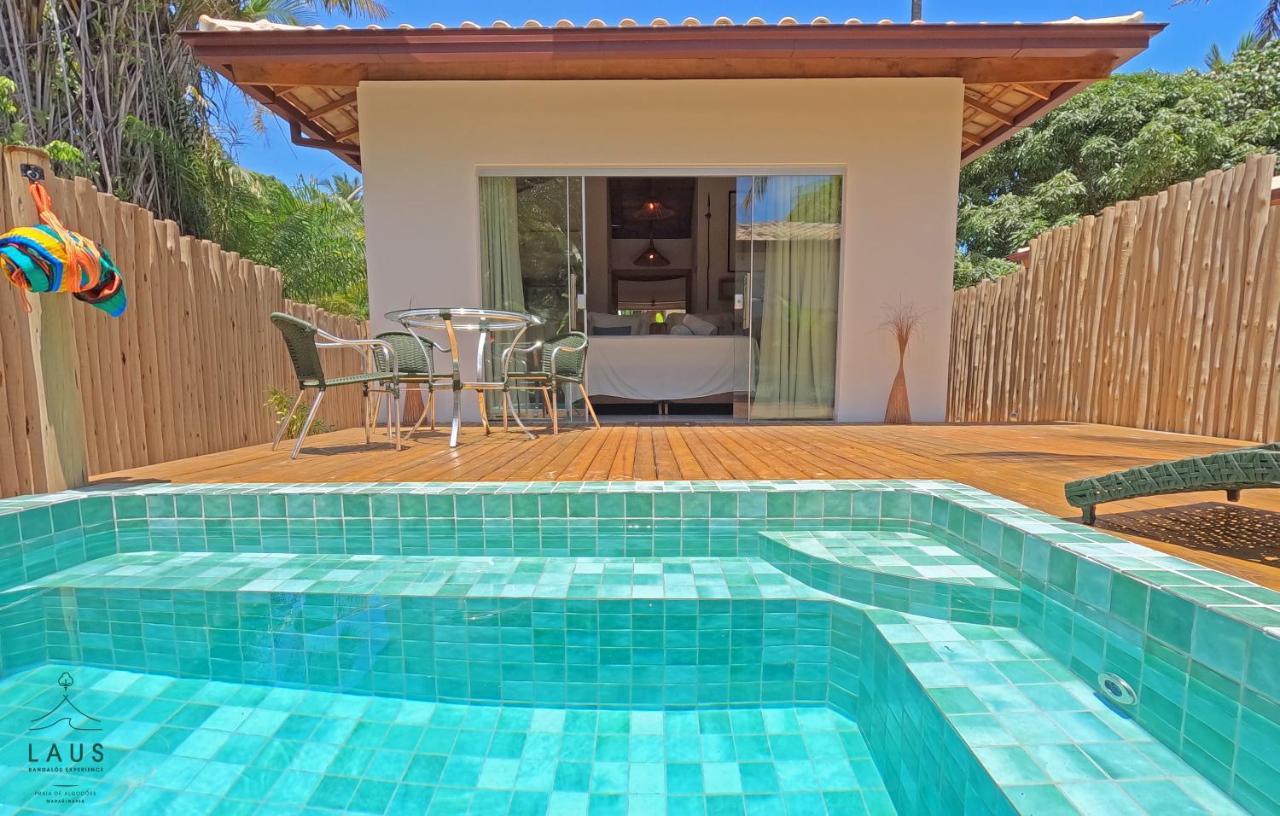 Laus Bangalos Experience - Piscina Privativa - Praia De Algodoes - Peninsula De Marau - Bahia Praia dos Algodoes Kültér fotó