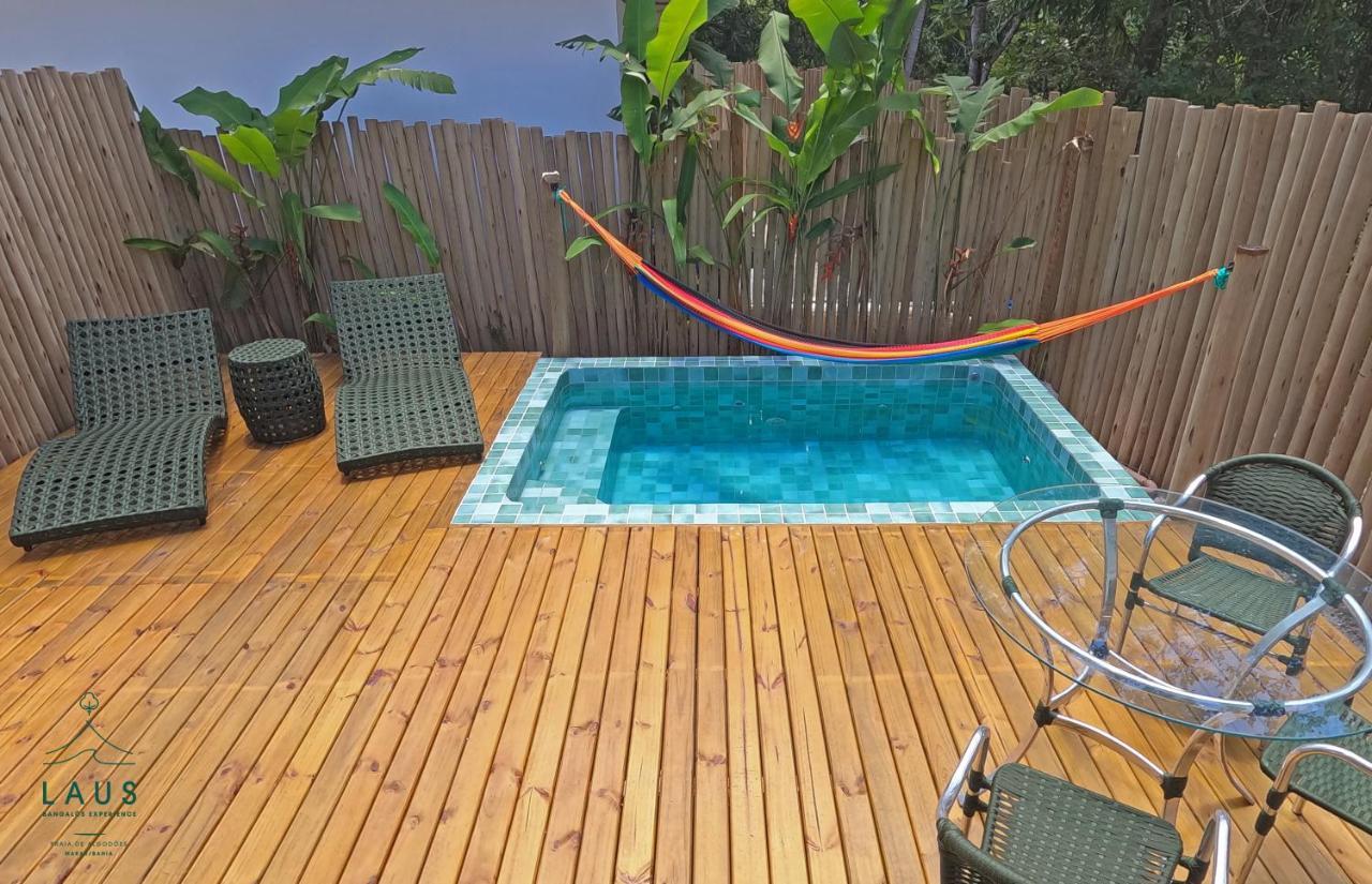 Laus Bangalos Experience - Piscina Privativa - Praia De Algodoes - Peninsula De Marau - Bahia Praia dos Algodoes Kültér fotó