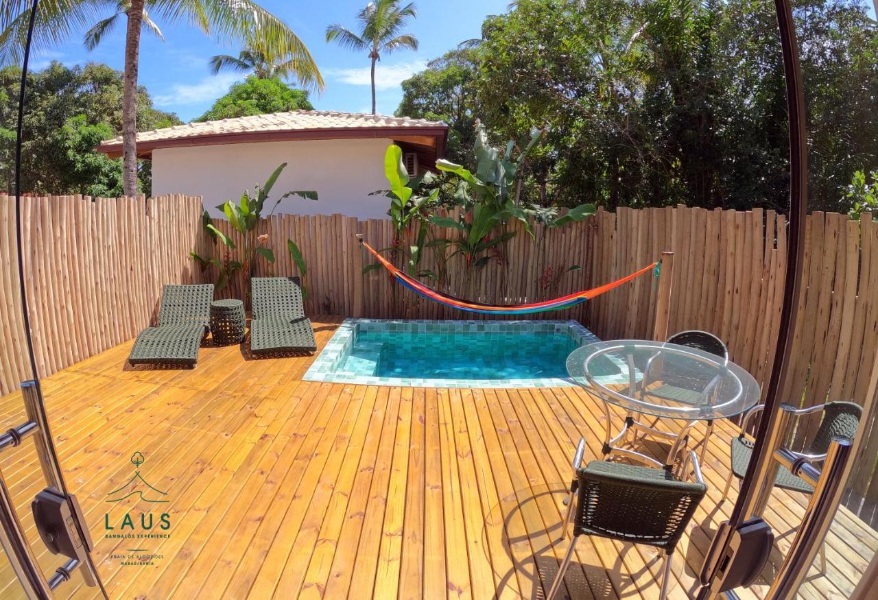 Laus Bangalos Experience - Piscina Privativa - Praia De Algodoes - Peninsula De Marau - Bahia Praia dos Algodoes Kültér fotó